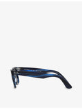 Ray-Ban RB2140 Wayfarer acetate sunglasses, imported from the UK
