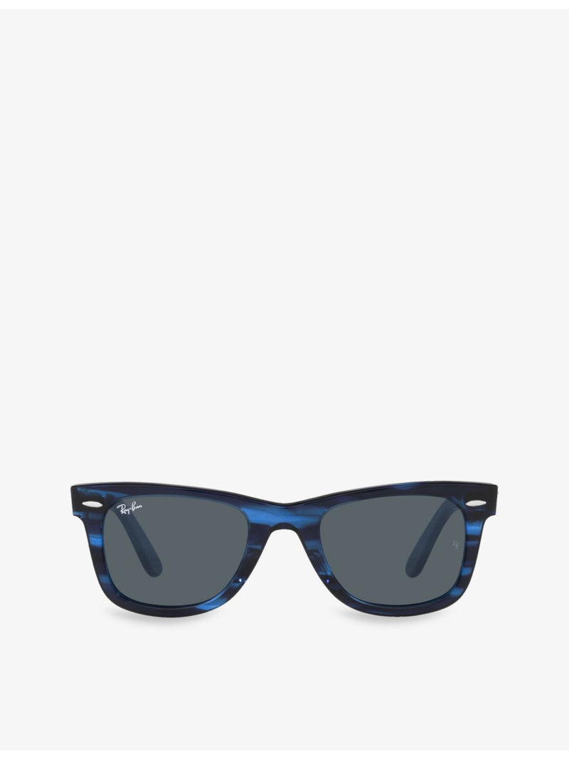 Ray-Ban RB2140 Wayfarer acetate sunglasses, imported from the UK
