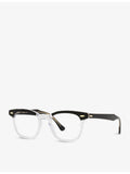 Ray-Ban RX5398 square acetate glasses - British product