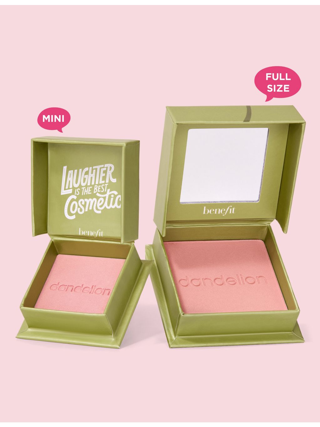 Benefit Dandelion baby-pink brightening blush 2.5g (British brand)