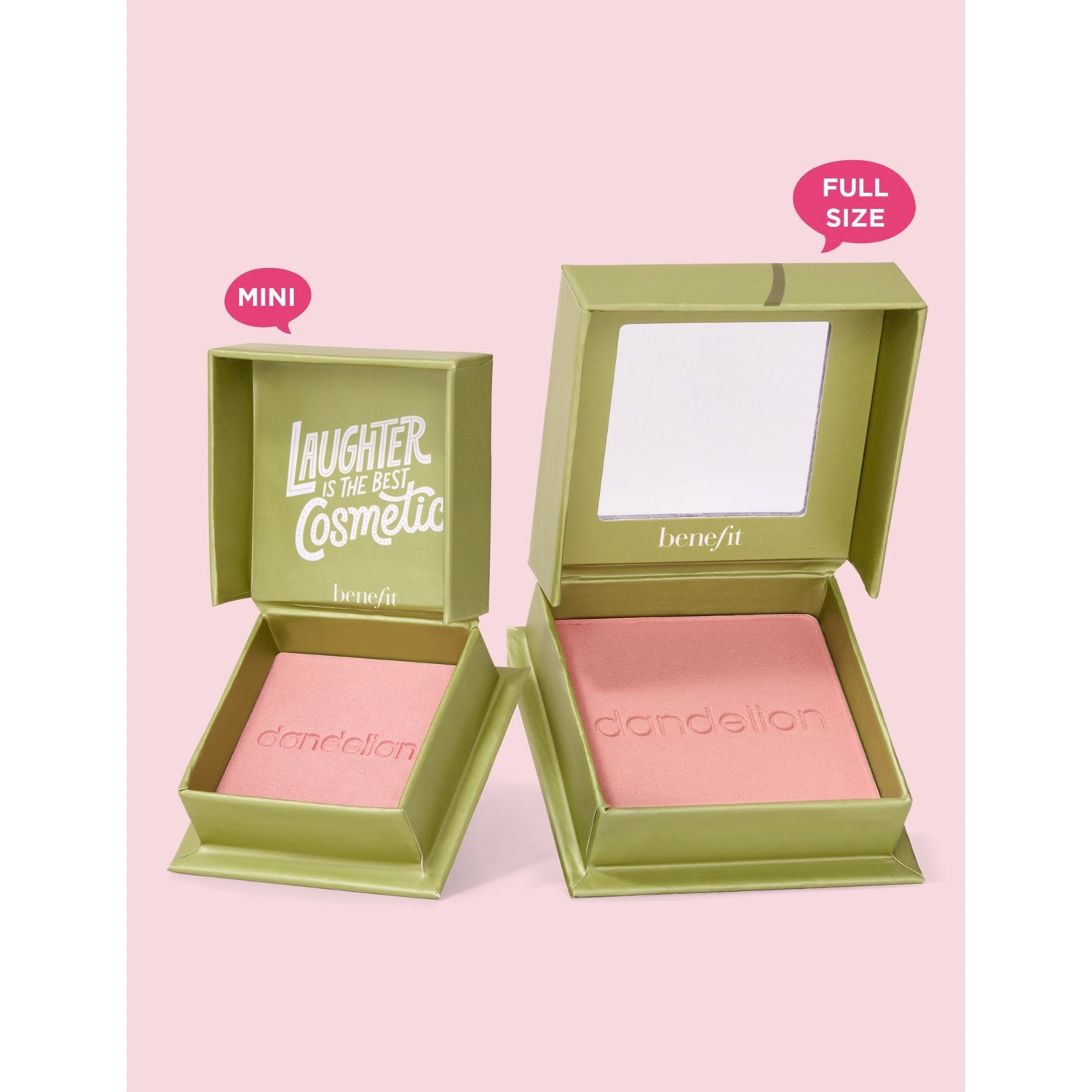 Benefit Dandelion baby-pink brightening blush 2.5g (British brand)