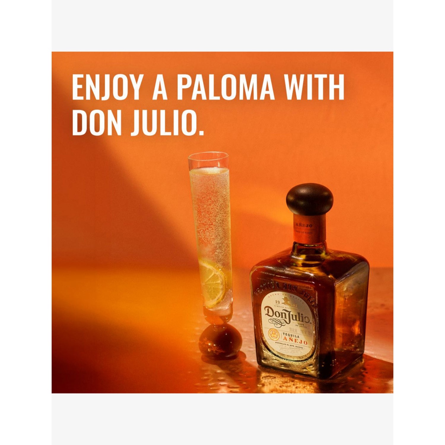 Don Julio Añejo tequila 700ml bottle - British product