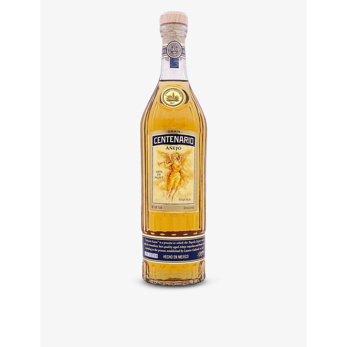 Gran Centenario tequila Añejo 700ml, imported from the UK