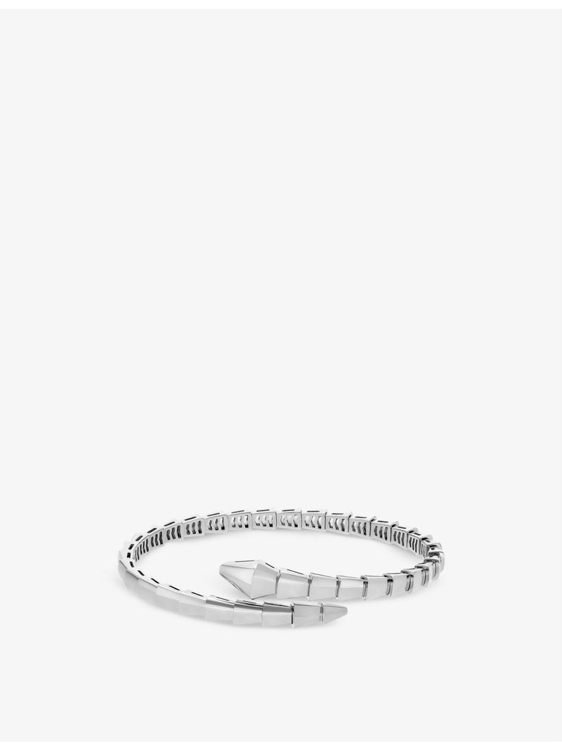 Bvlgari Serpenti Viper 18ct white gold bangle, UK version