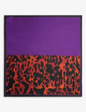 Dries van Noten Graphic-Print Silk Scarf