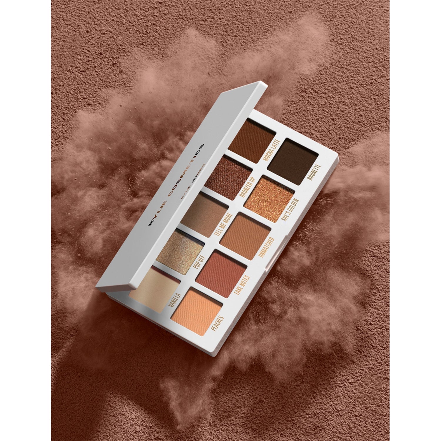 Kylie Cosmetics Kyshadow pressed powder eyeshadow palette 16g, imported from the UK