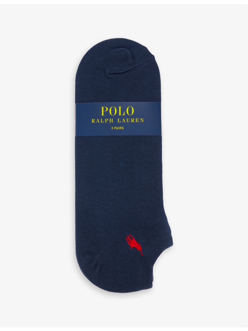 Polo Ralph Lauren pack of three cotton-blend socks, imported from the UK