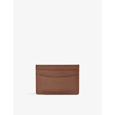 selfridges MINTAPPLE Top Grain Leather Card Holder- Buy online at McGrocer