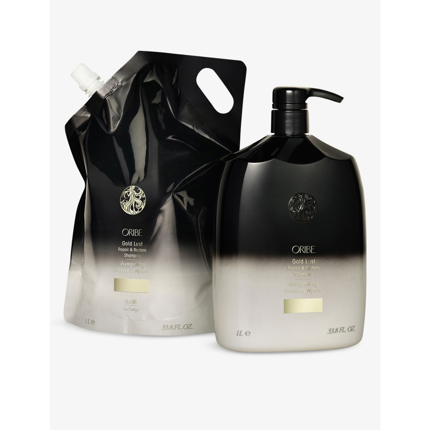 Oribe Gold Lust Repair & Restore shampoo refill 1L - British product