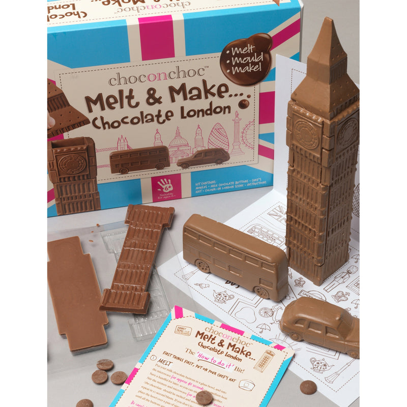 Choc on Choc chocolate kit London scene 300g, UK version