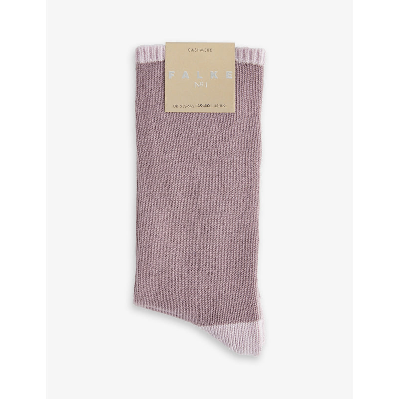 Falke No.1 cashmere socks with reinforced heel, UK version
