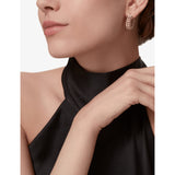 Cartier 18ct rose-gold hoop earrings, imported from the UK