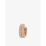 Cartier 18ct rose-gold hoop earrings, imported from the UK