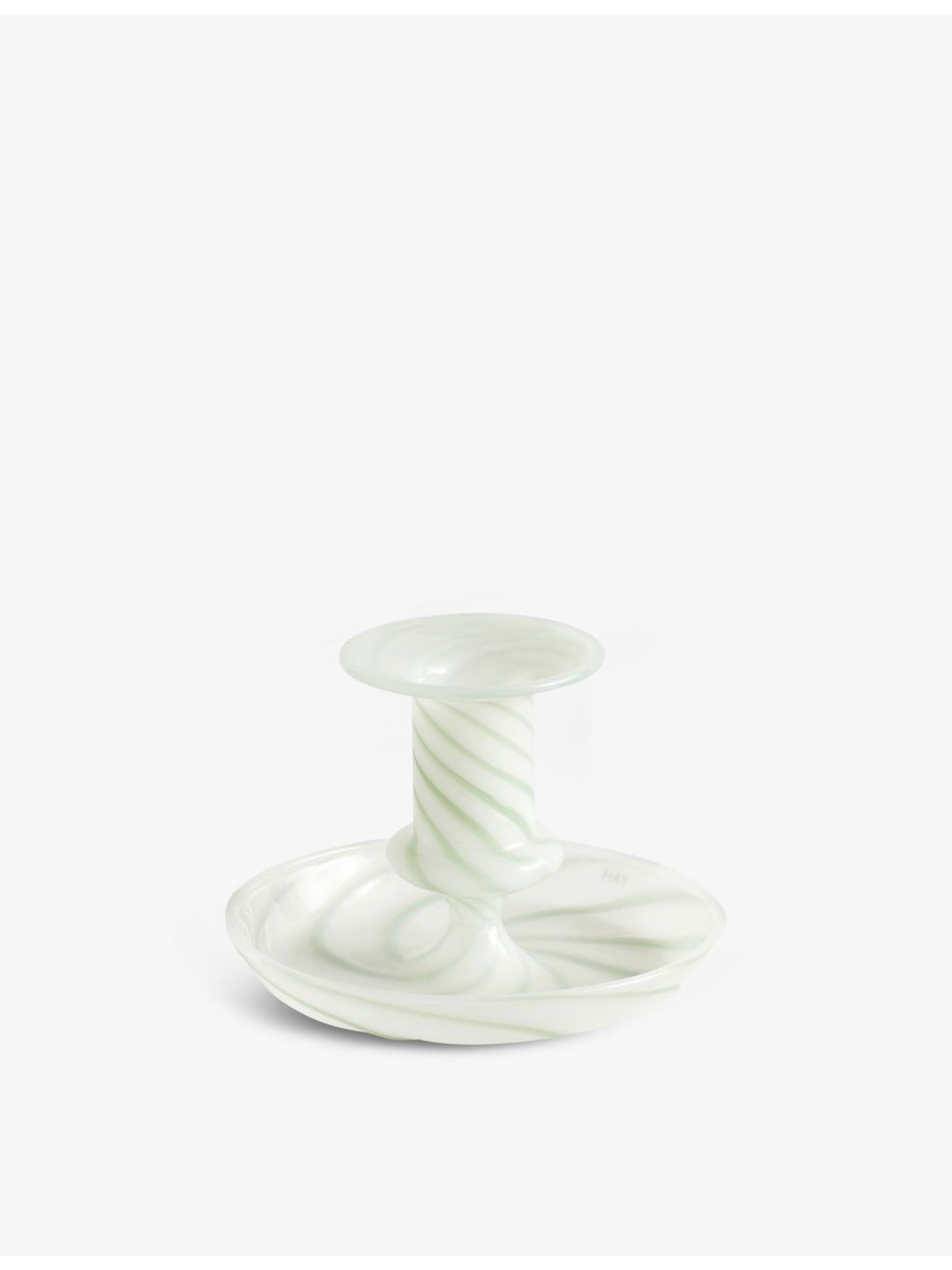 HAY flare glass candle holder 7.5cm (British brand)