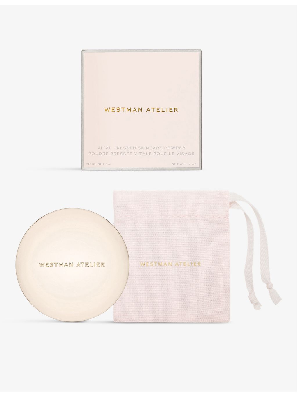 Westman Atelier Vital Pressed Skincare powder 5g (British brand)