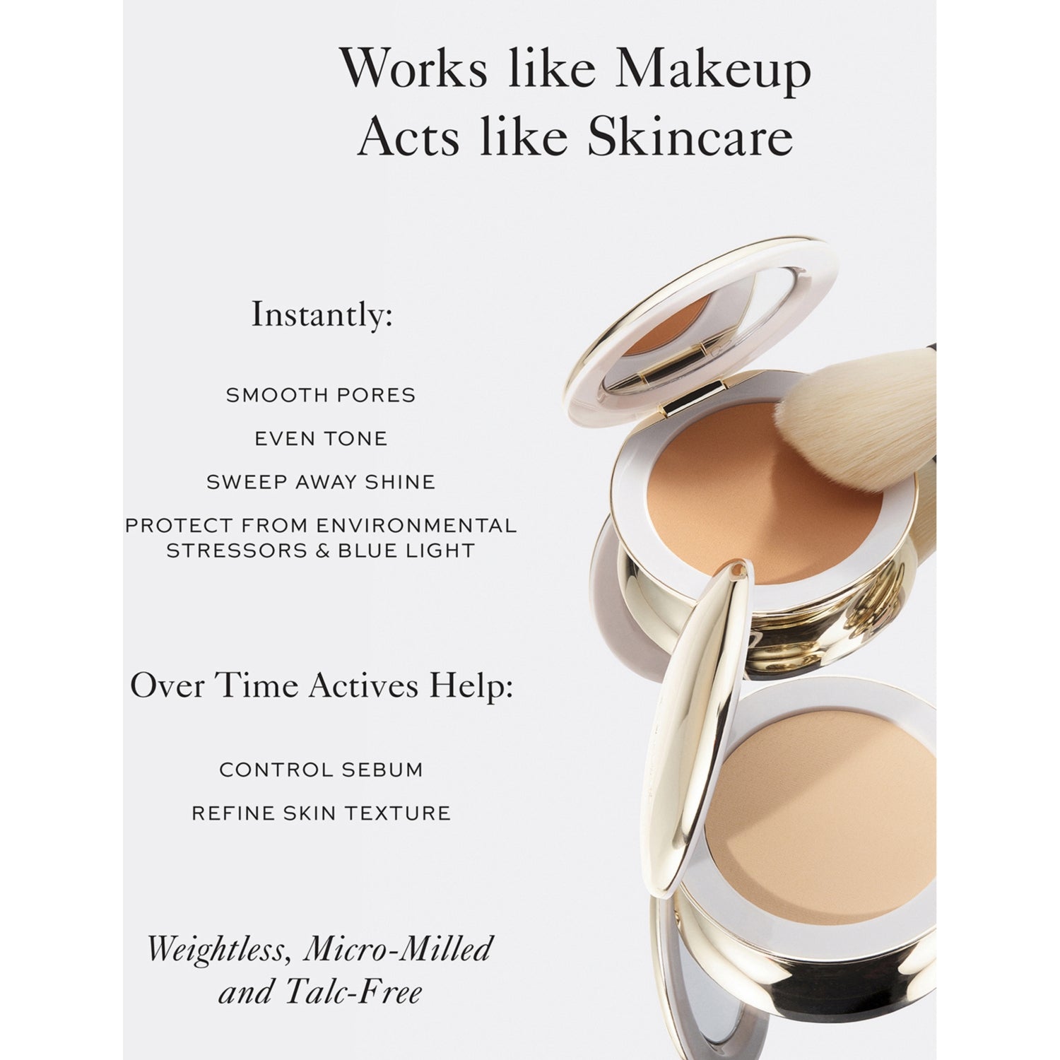 Westman Atelier Vital Pressed Skincare Powder 5g (British brand)