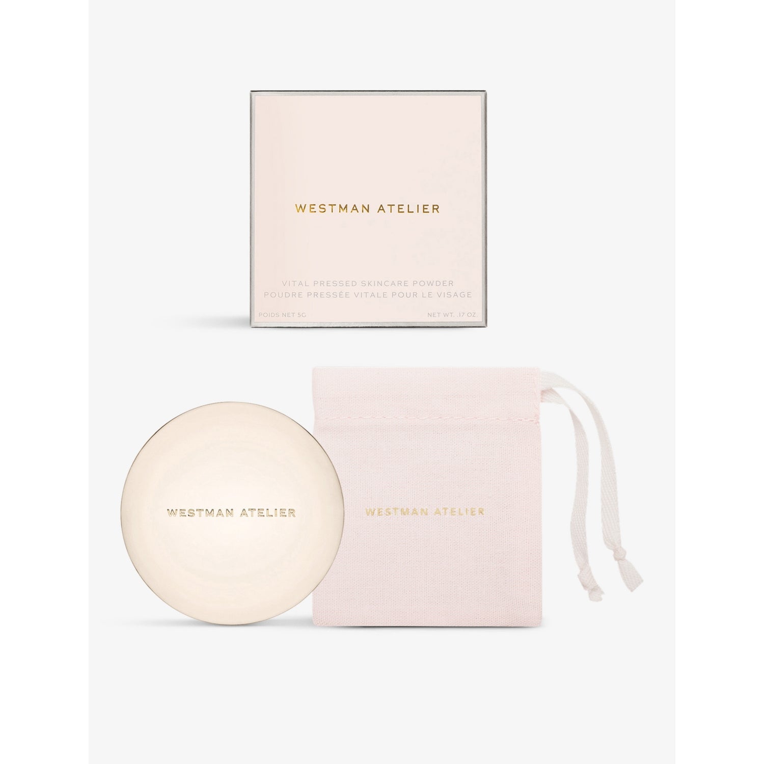 Westman Atelier Vital Pressed Skincare Powder 5g (British brand)