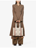 Chloé Woody medium cotton-canvas tote bag, UK version