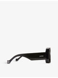 Loewe Dive In Mask square acetate sunglasses 56mm, UK version