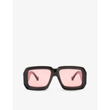 Loewe Dive In Mask square acetate sunglasses 56mm, UK version
