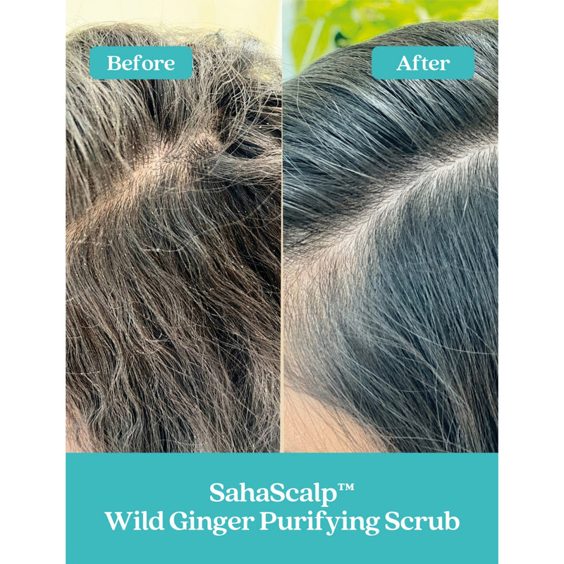Fable & Mane scalp scrub wild ginger 237ml (British brand)
