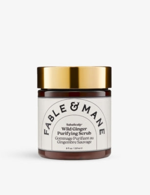 Fable & Mane scalp scrub wild ginger 237ml (British brand)