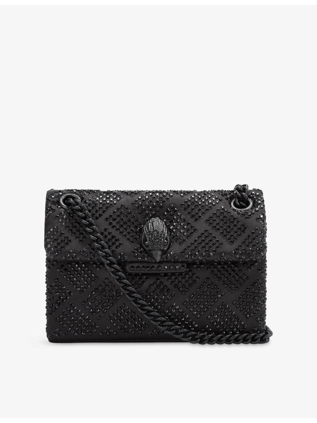 Kurt Geiger London mini woven cross-body bag, imported from the UK