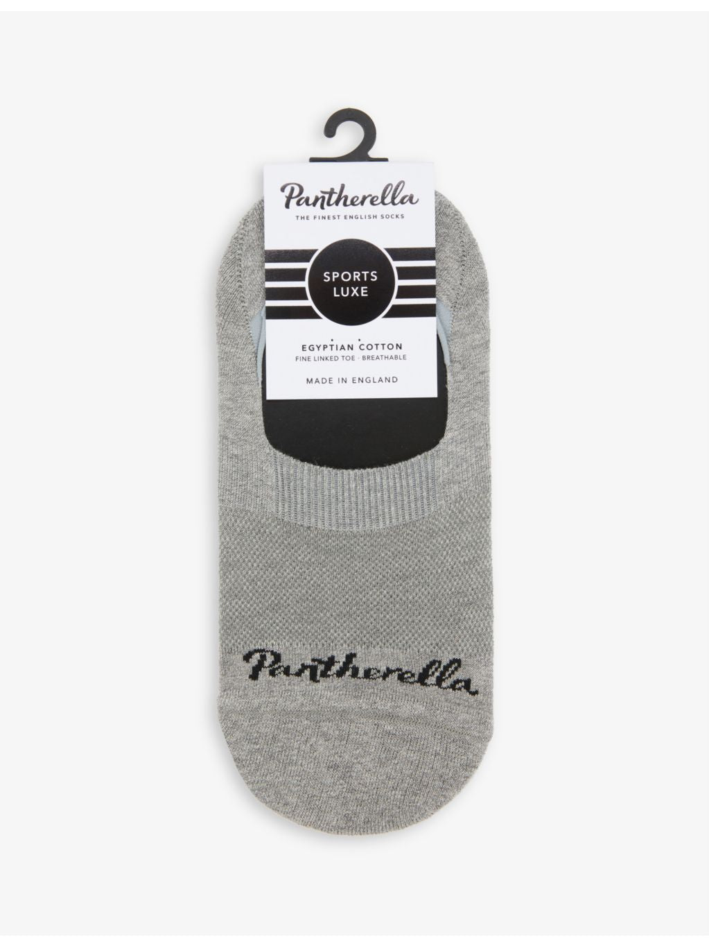 Pantherella cotton-blend invisible socks, low cut - British product