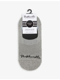 Pantherella cotton-blend invisible socks, low cut - British product