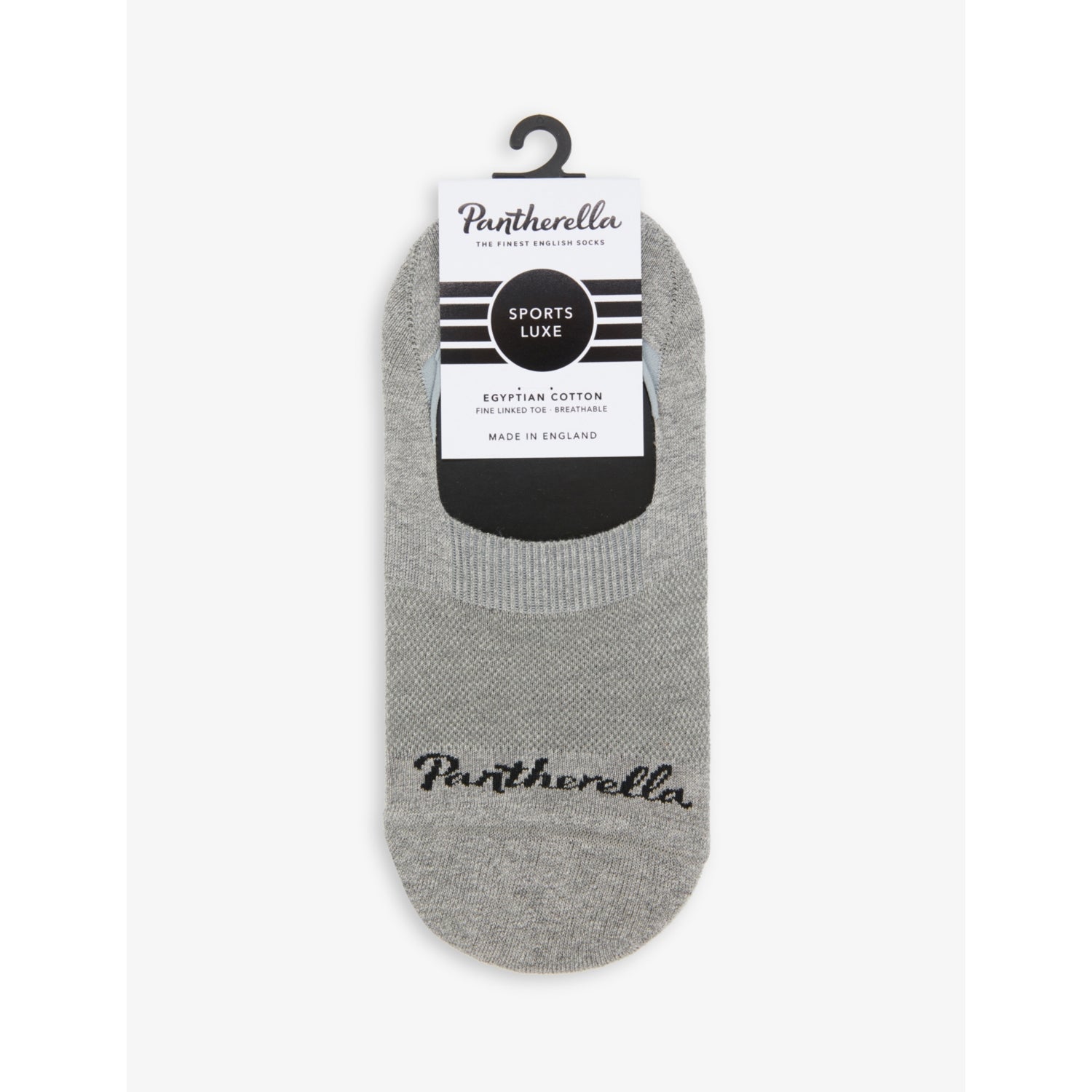 Pantherella cotton-blend invisible socks, low cut - British product