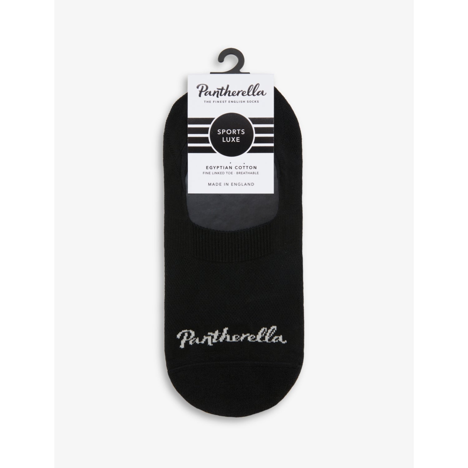 Pantherella cotton-blend invisible socks - British product