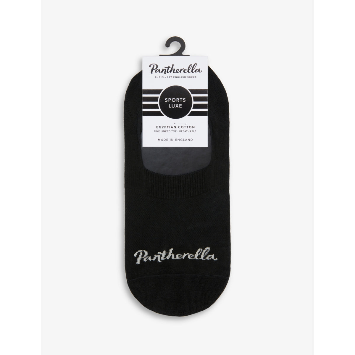 Logo cotton-blend invisible socks - S