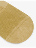 Pantherella cotton-blend invisible socks, imported from the UK