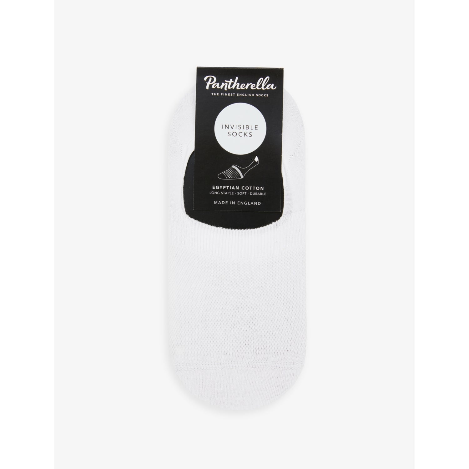 Classic cotton-blend invisible socks - S