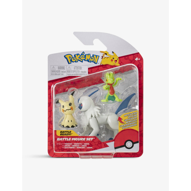 Pokémon battle figure set 3-pack - British product
