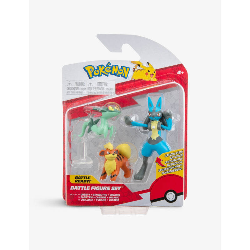 Pokémon battle figure set 3-pack - British product