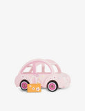 Le Toy Van wooden toy car Sophie's floral print 22cm - British product