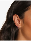 Astrid & Miyu sterling silver 925 single hoop earring - British product