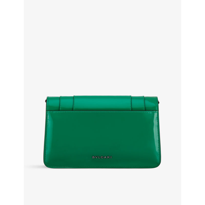 Bvlgari Serpenti Forever East-West leather shoulder bag (British brand)