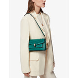 Bvlgari Serpenti Forever East-West leather shoulder bag (British brand)