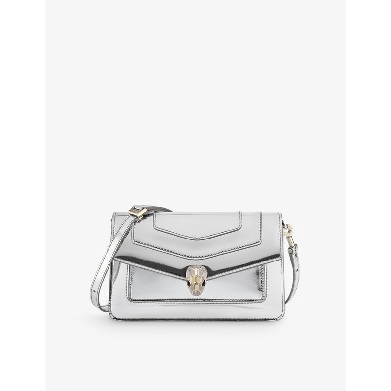 Bvlgari Serpenti Forever East-West leather shoulder bag