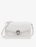 Bvlgari Serpenti Forever East-West leather shoulder bag (British brand)