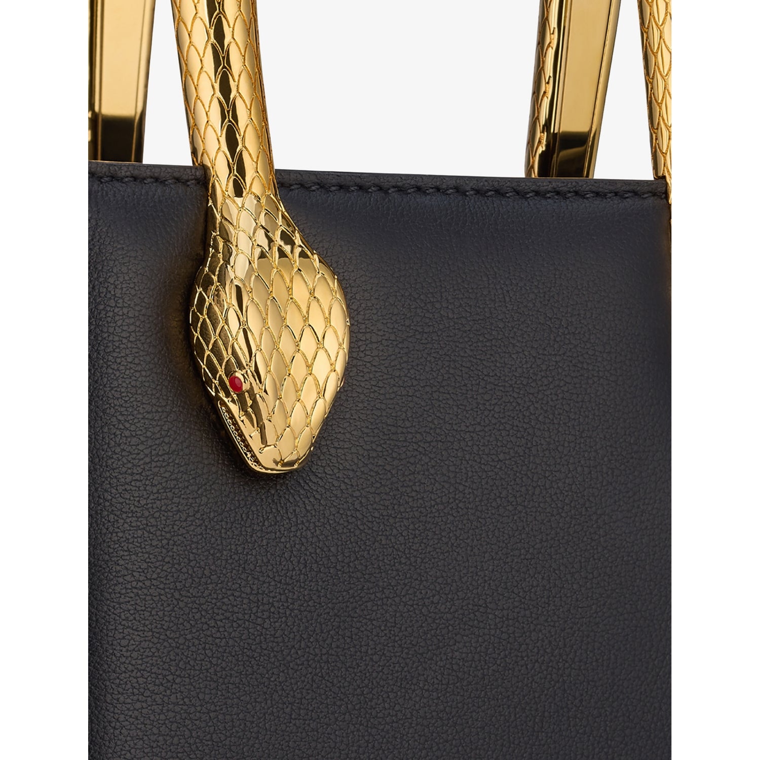 Bvlgari Serpenti Mary Katrantzou leather tote bag, UK version