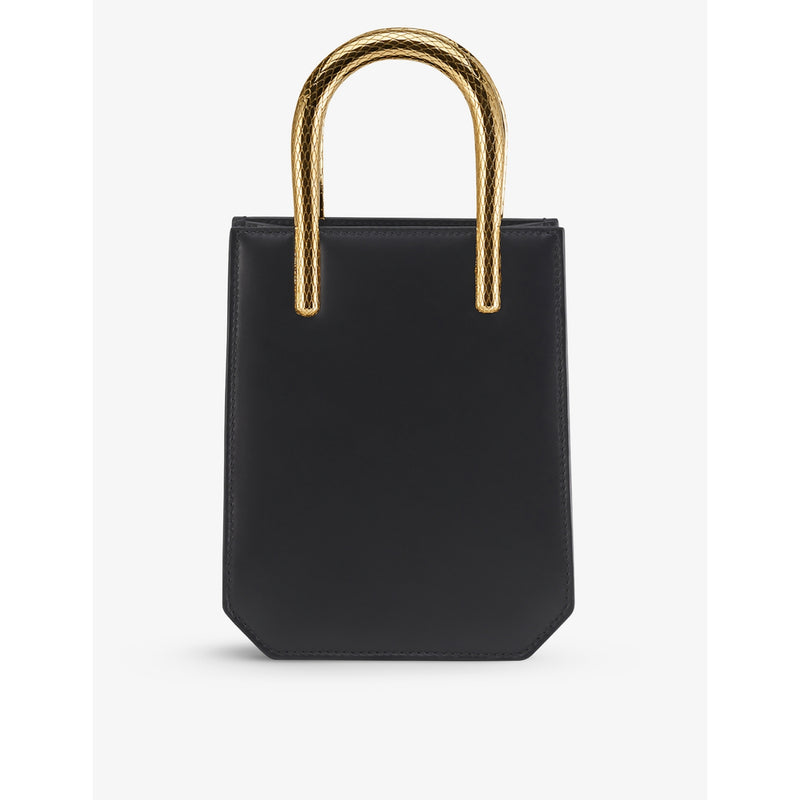 Bvlgari Serpenti Mary Katrantzou leather tote bag, UK version