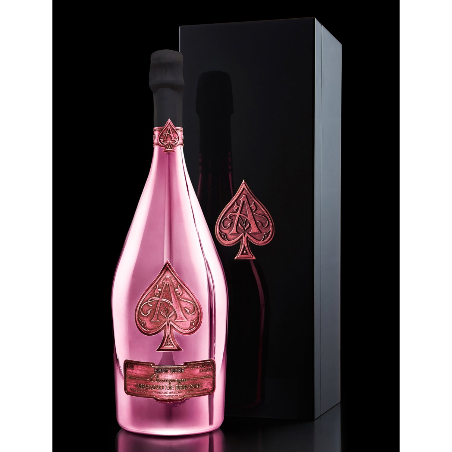 Ace of Spades brut rosé champagne 1.5L, imported from the UK