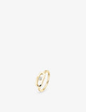 Messika Move Uno 18ct rose gold diamond ring, UK version
