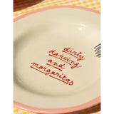 Laetitia Rouget Dirty Dancing hand-painted ceramic plate 20cm - British product