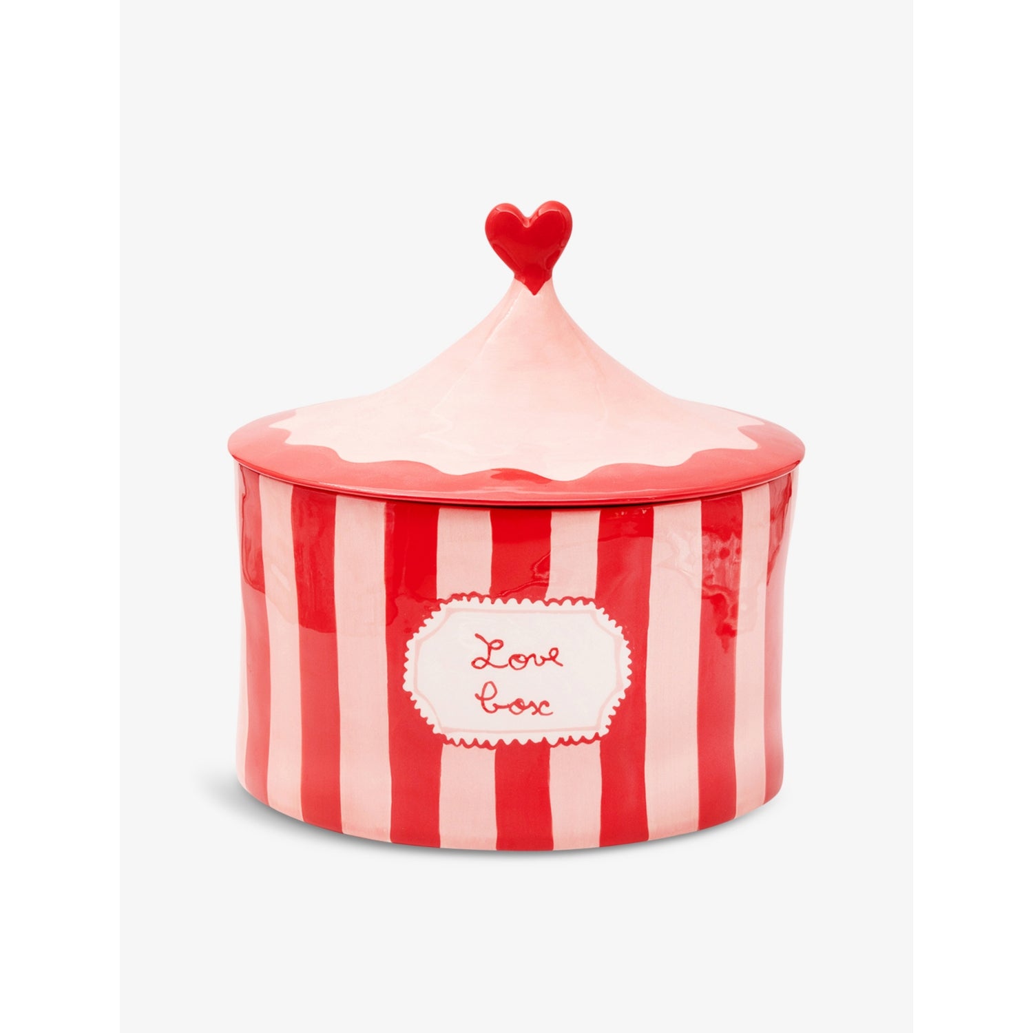 Laetitia Rouget Love Box ceramic storage jar 23cm, UK version