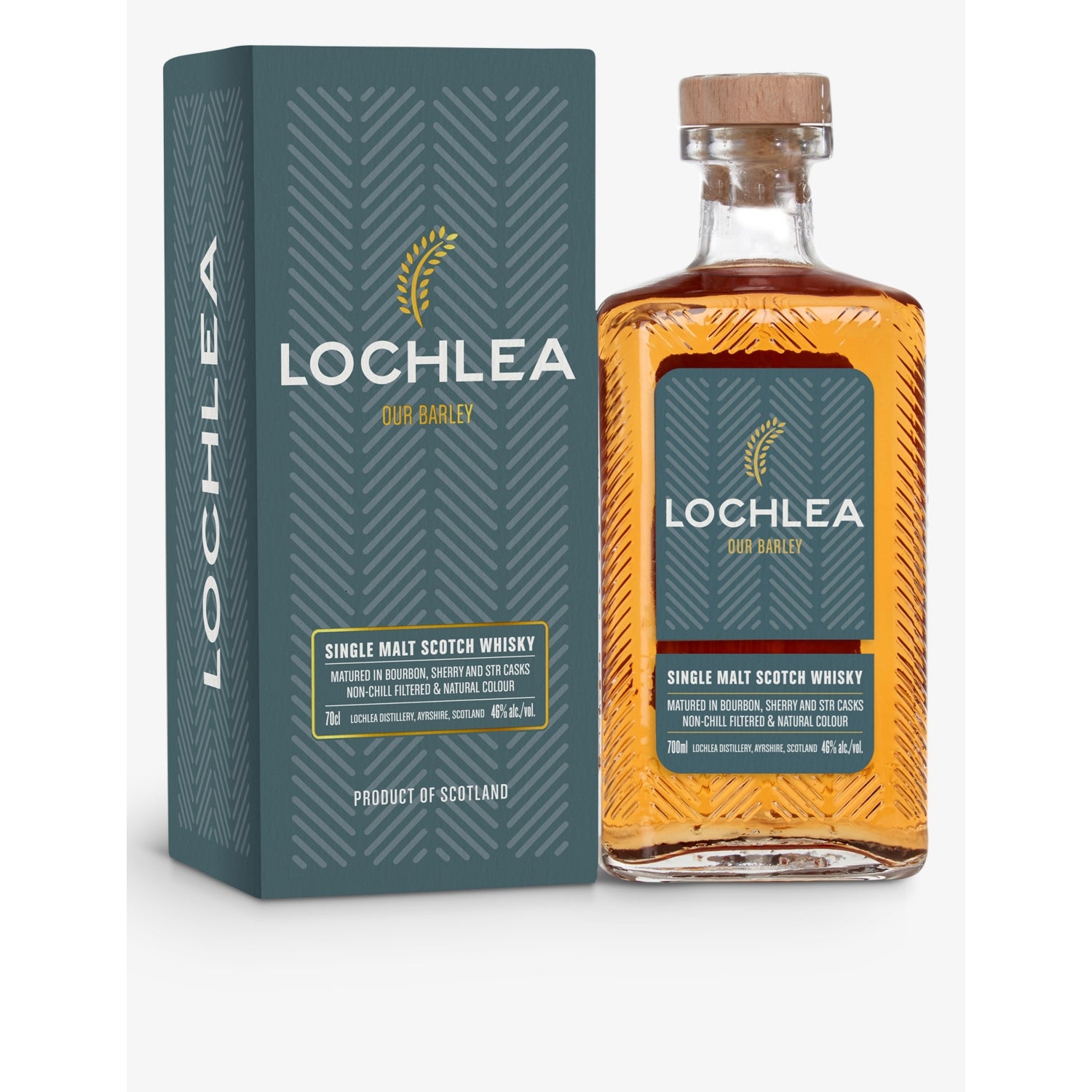 Lochlea Our Barley single malt whisky 700ml, imported from the UK