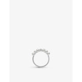 Yoko London 18ct white gold Akoya pearl diamond ring (British brand)